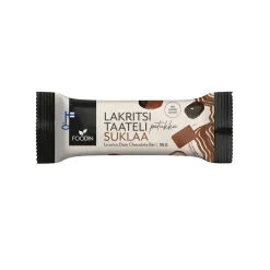 FOODIN  LAKRITSITAATELIPATUKKA SUKLAA 35 G