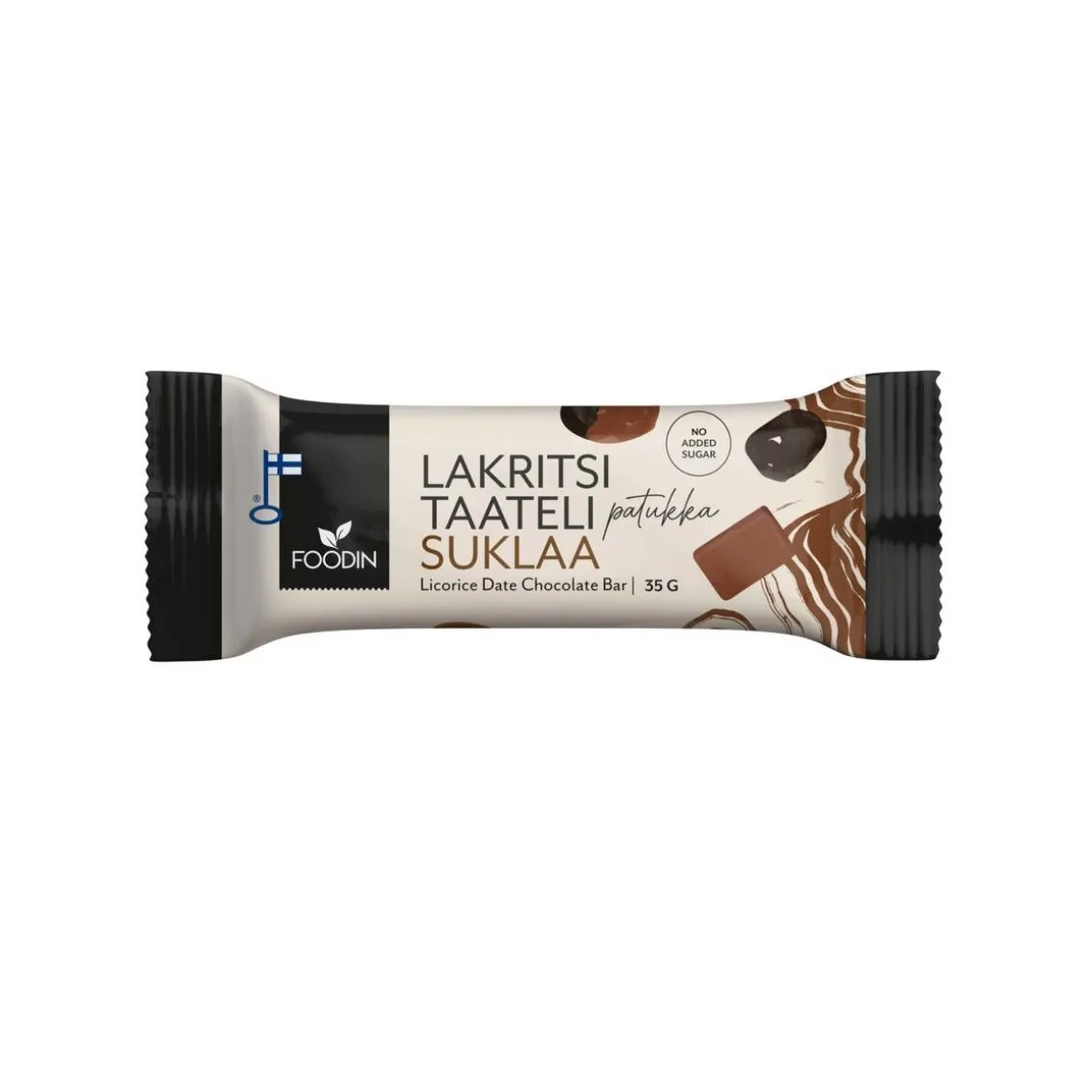 FOODIN LAKRITSITAATELIPATUKKA SUKLAA 35 G