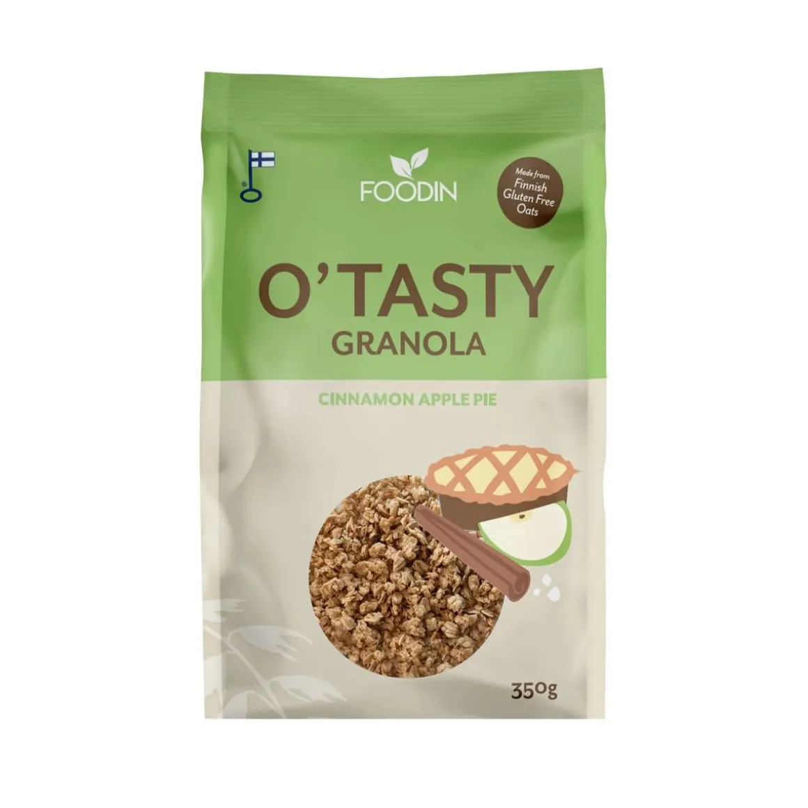 FOODIN O`TASTY KAURAGRANOLA CINNAMON APPLE PIE 350 G