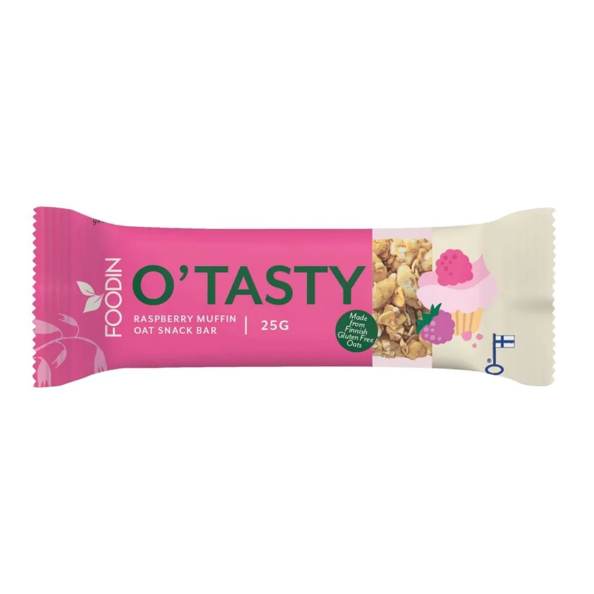 FOODIN O`TASTY KAURAPATUKKA LEMON RASPBERRY MUFFIN 25 G