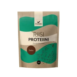 FOODIN RIISIPROTEIINIJAUHE SUKLAA RAAKA 650 G