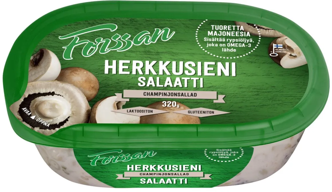 FORSSAN HERKKUSIENISALAATTI 320 G
