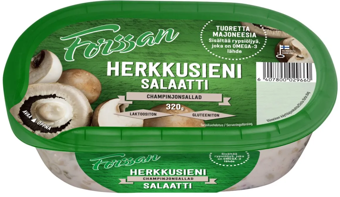 FORSSAN HERKKUSIENISALAATTI 320 G