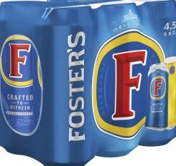 FOSTER'S 4,5% 0,5 TLK 6-PACK  3 L