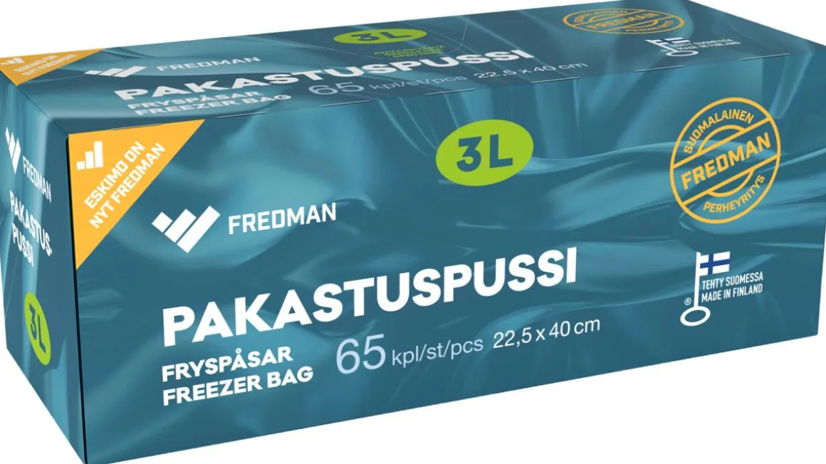 FREDMAN PAKASTUSPUSSI 3L 65PS