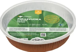 FREDMAN PIIRASVUOKA 0,8 L PYÖREÄ KARTONKIA