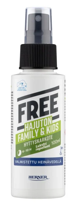 FREE HYTTYSKARKOTE FAMILY & KIDS 100ML