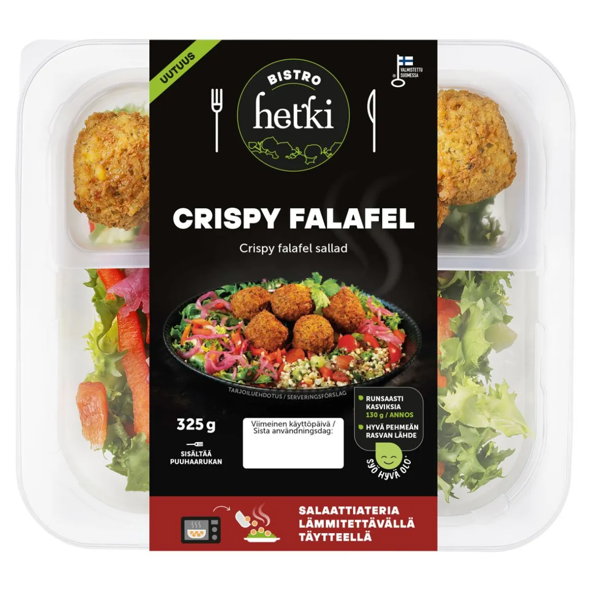 FRESH HETKI BISTRO CRISPY MIKROATERIA FALAFEL 325 G