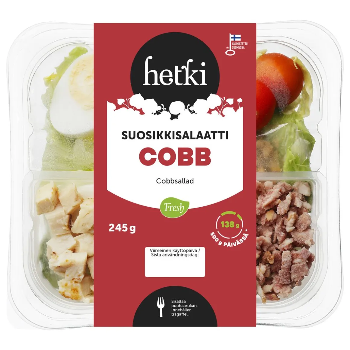 FRESH LOUNASHETKI COBB SALAATTI 245 G