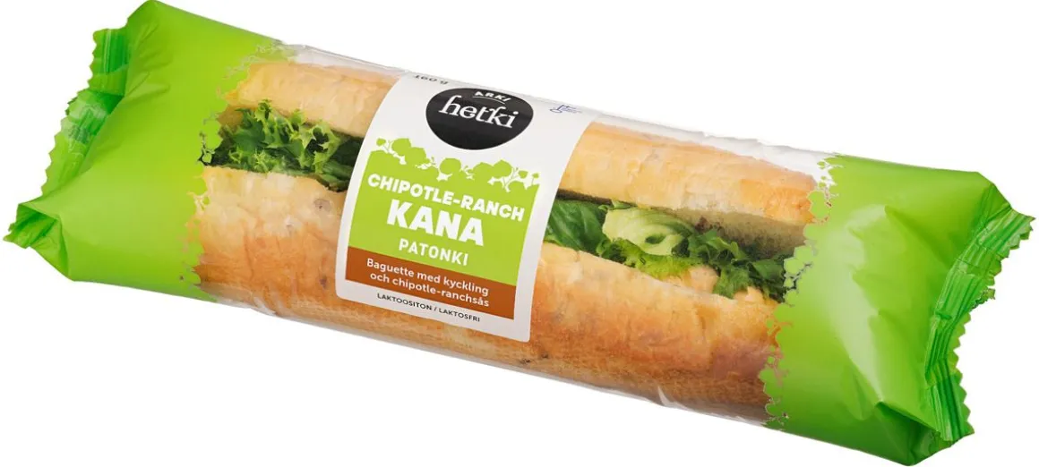 FRESH HETKI ARKI PATONKI CHIPOTLE-RANCH KANA 160 G