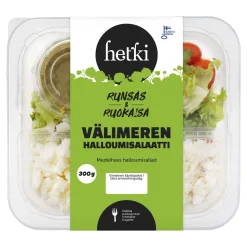 FRESH HETKI RUOKAISA VÄLIMEREN HALLOUMISALAATTI 300 G