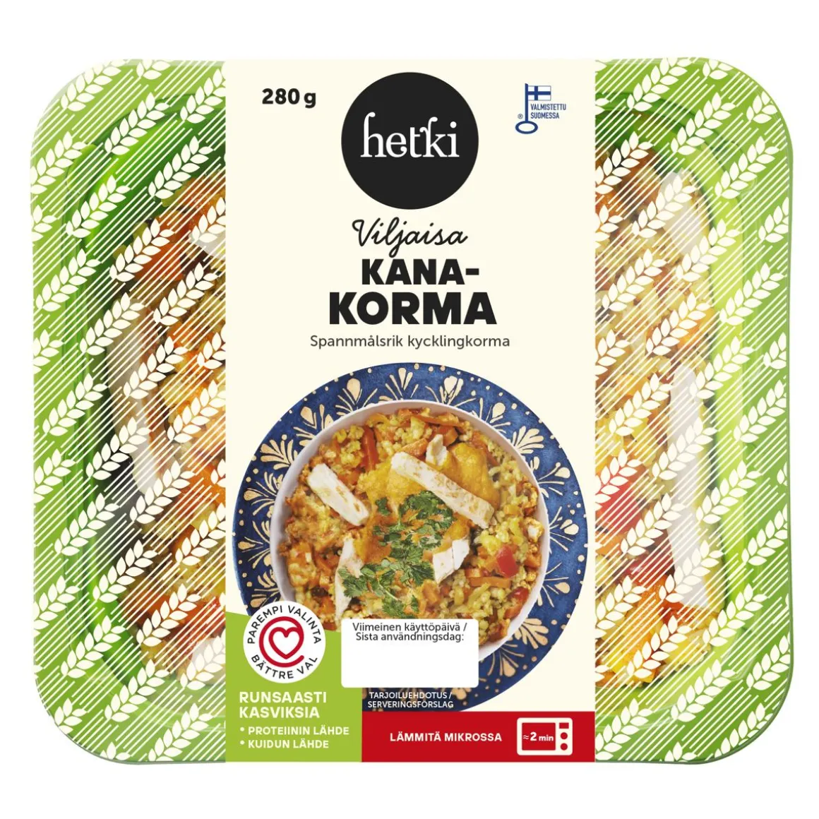 FRESH HETKI VILJAISA KANAKORMA 280 G