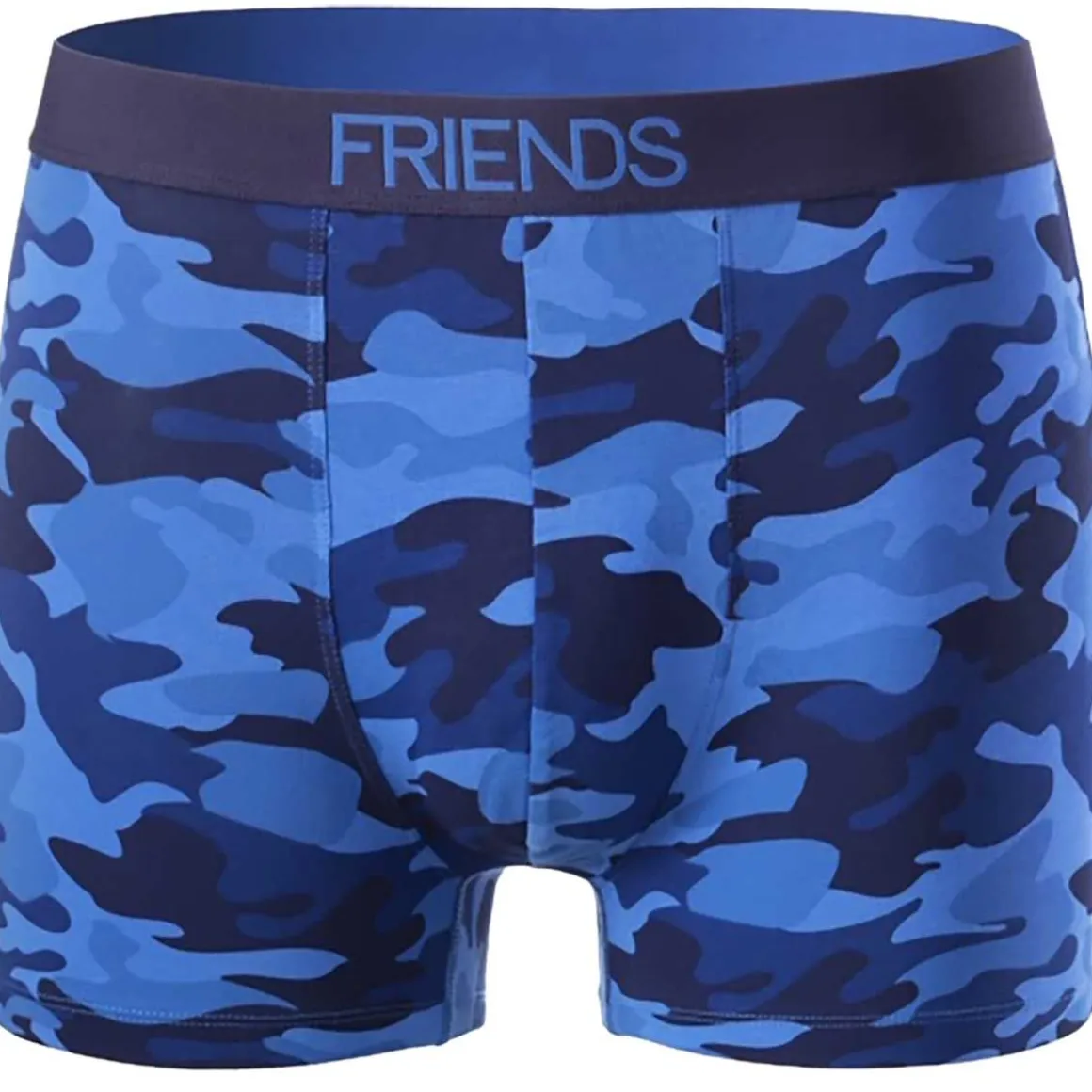 FRIENDS POIKIEN BOKSERIT 134-140 CAMO SININEN
