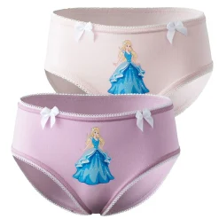 FRIENDS TYTTÖJEN BRIEF ALUSHOUSUT 2-PACK LILA/PINKKI  92-104