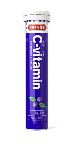 FRIGGS C-PORE MUSTIKKA 1000MG 20 KPL