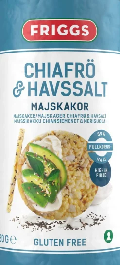 FRIGGS OHUT MAISSIKAKKU CHIASIEMEN&MERISUOLA 130 G