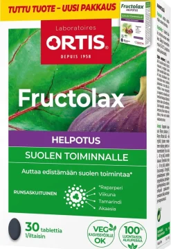 FRUCTOLAX HELPOTUS TABL 30 KPL