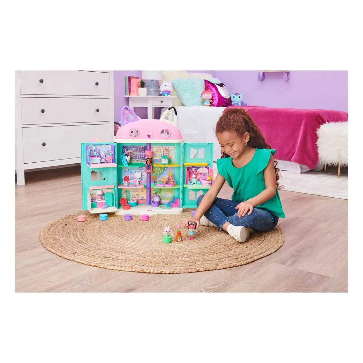 GABBY'S DOLLHOUSE NUKKETALO KAT-TIVITEETTI PAKETTI