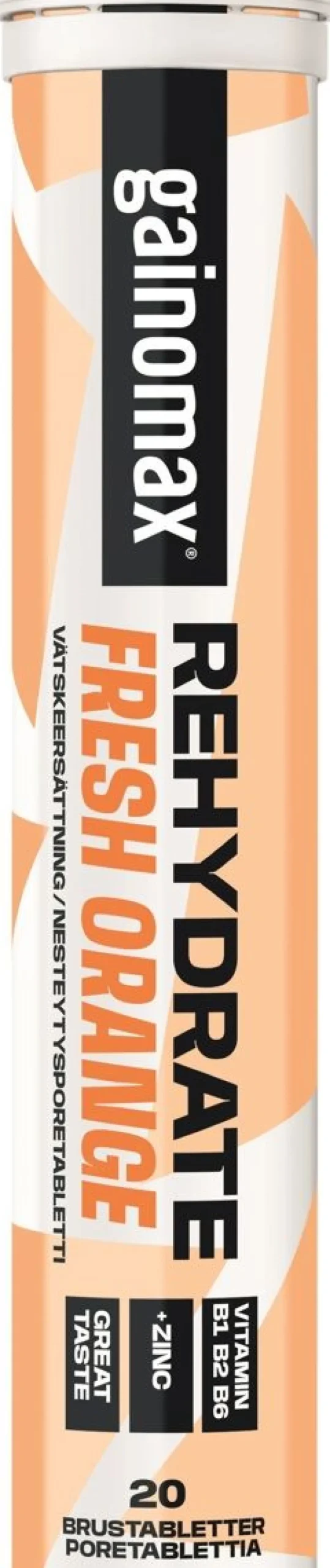 GAINOMAX REHYDRATE EFF ORANGE 20 KPL