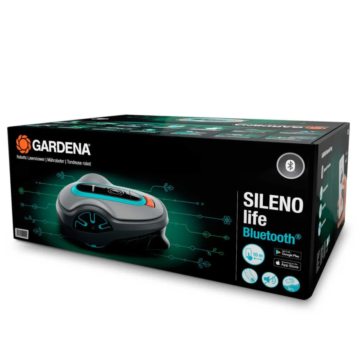 GARDENA ROBOTTIRUOHONLEIKKURI SILENO LIFE 1000