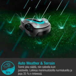 GARDENA ROBOTTIRUOHONLEIKKURI SMART SILENO LIFE 1000 LONA