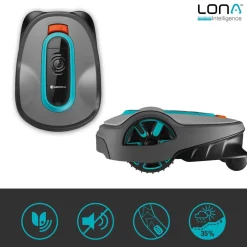 GARDENA ROBOTTIRUOHONLEIKKURI SMART SILENO LIFE 1000 LONA