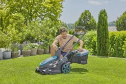 GARDENA AKKURUOHONLEIKKURI POWERMAX DUO SET 4A