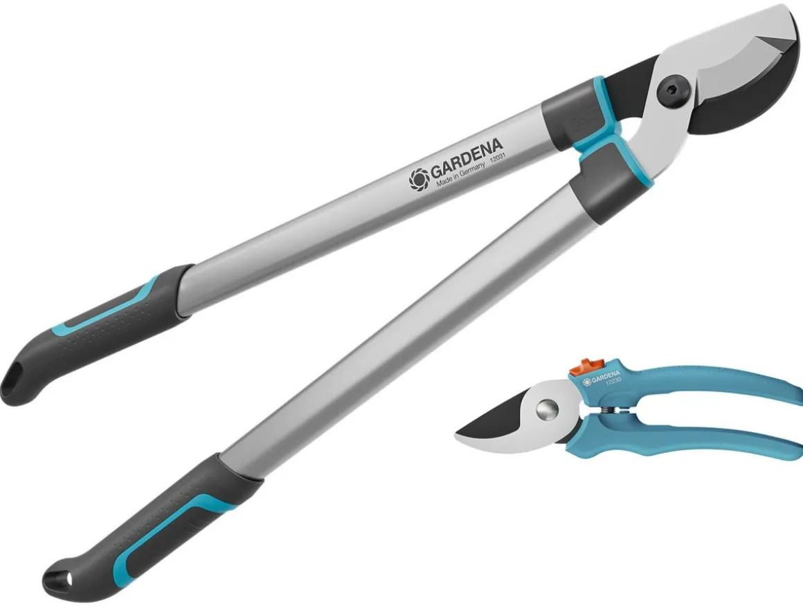 GARDENA EASYCUT L RAIVAUSSAKSET + EASYCUT OKSASAKSET