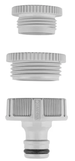 GARDENA HANALIITIN SOVITTIMILLA 1/2", 3/4", 1"