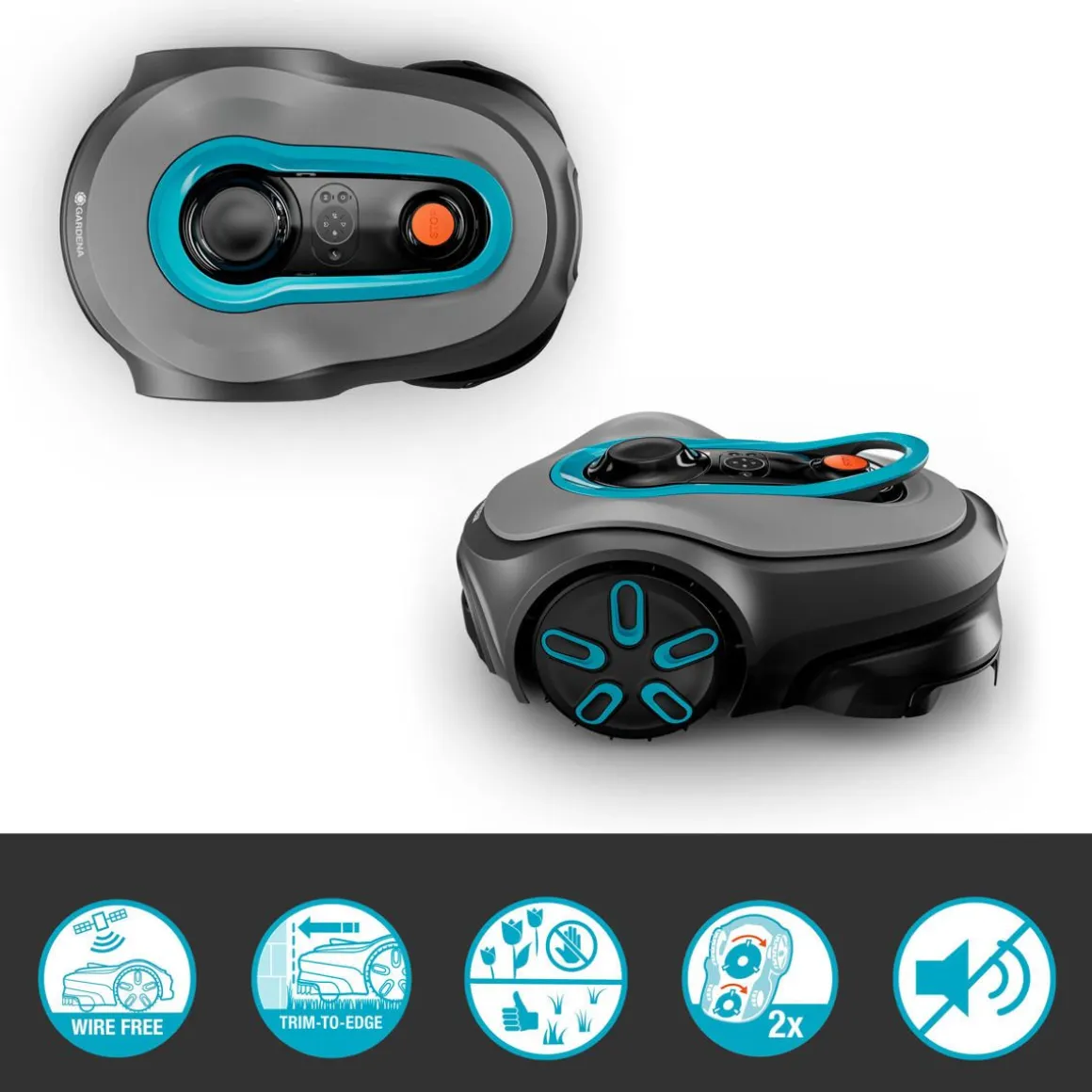 GARDENA ROBOTTIRUOHONLEIKKURI SMART SILENO FREE 1200
