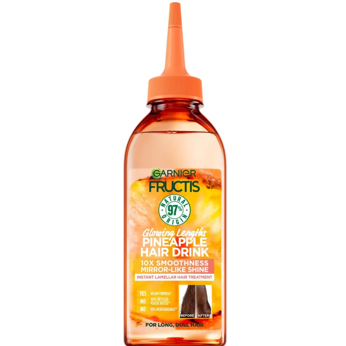 GARNIER FRUCTIS HAIR DRINK PINEAPPLE LAMELLAR-HOITOAINE KIILLO