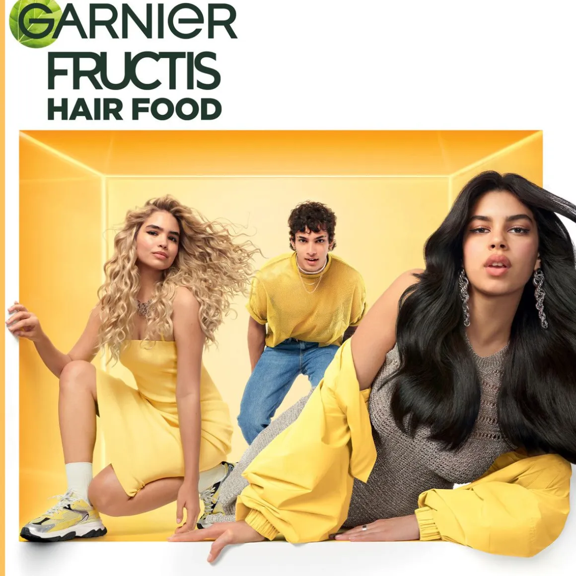 GARNIER FRUCTIS HAIR FOOD BANANA SHAMPOO KUIVILLE HIUKSILLE 350 ML