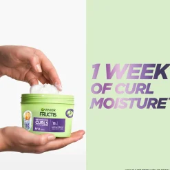 GARNIER FRUCTIS METHOD FOR CURLS HIUSNAAMIO KIHARTUVILLE HIUKSI 370