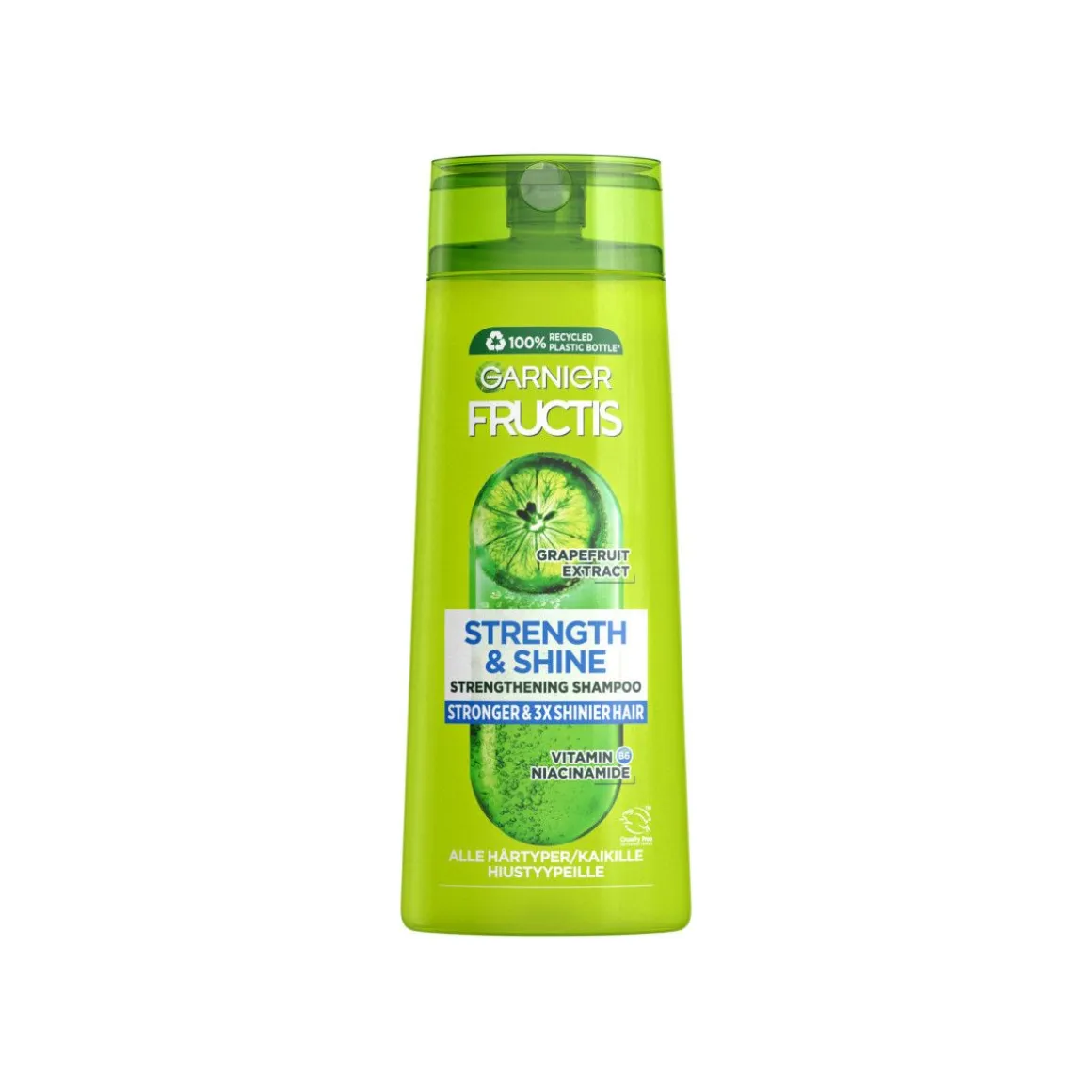 GARNIER FRUCTIS STRENGTH & SHINE SHAMPOO NORMAALEILLE HIUKSILLE 400