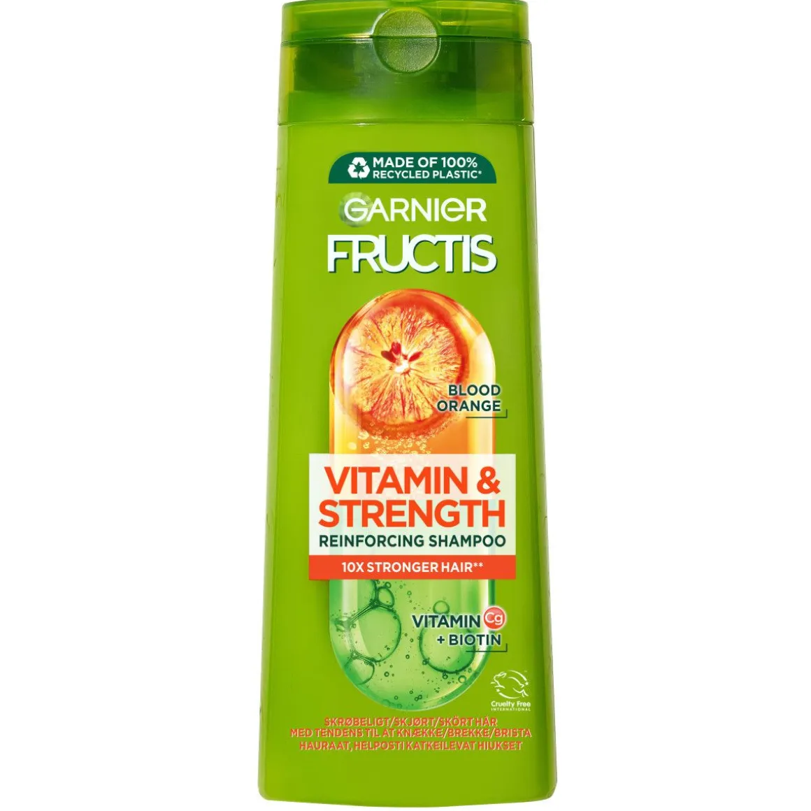 GARNIER FRUCTIS VITAMIN & STRENGTH SHAMPOO HAURAILLE, HELPOSTI 250 ML