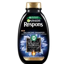 GARNIER RESPONS MAGNETIC CHARCOAL SHAMPOO RASVAISELLE TYVELLE J 400 M