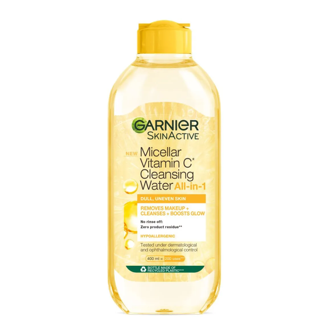 GARNIER SKINACTIVE MICELLAR VITAMIN C CLEANSING WATER PUHDISTUS