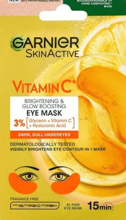 GARNIER SKINACTIVE VITAMIN C BRIGHTENING&GLOW BOOSTING SILMÄNAL