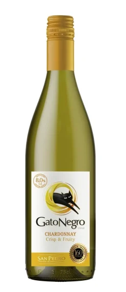 GATO NEGRO SMOOTH CHARDONNAY 8% KLP 750 ML