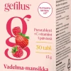 GEFILUS VADELMA-MANSIKKA PURUTABLETTI 30 KPL