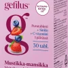 GEFILUS C+ZN MANSIKKA-MUSTIKKA PURU 30 KPL