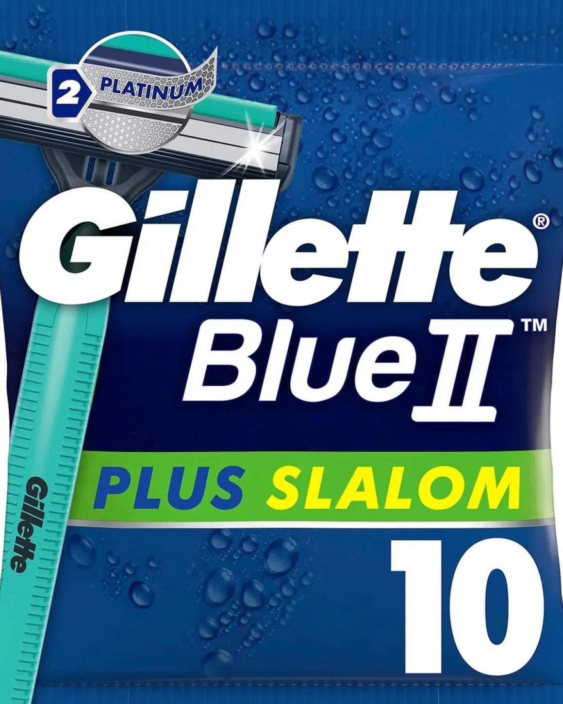 GILLETTE BLUE II PLUS SLALOM VARSITER/10 10 KPL