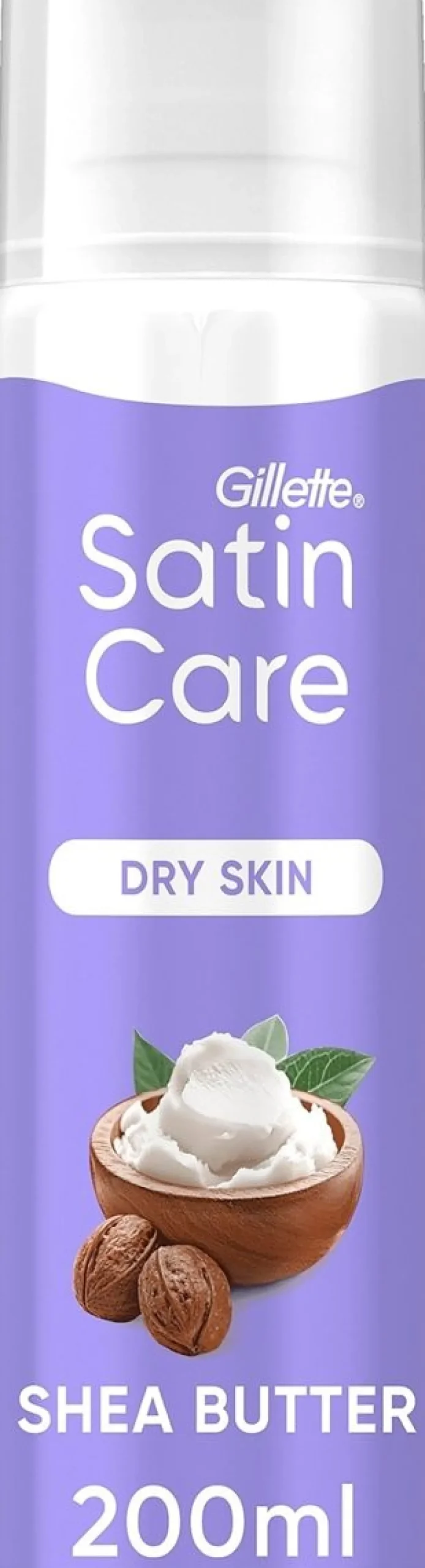 GILLETTE IHOKARVANAJOGEELI SATIN CARE SHEA BUTTER SILK KUIVALLE 200