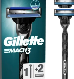 GILLETTE MACH 3 BASE PARTAHÖYLÄ - 1 VAIHTOTERÄ