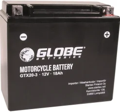 GLOBE BATTERIES PIENKONEAKKU GEL 18A 175X87X155 -/+ 250CCA