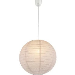 GLOBO RIIPPUVALAISIN VARYS 40 CM VALKOINEN