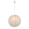 GLOBO RIIPPUVALAISIN VARYS 50 CM VALKOINEN