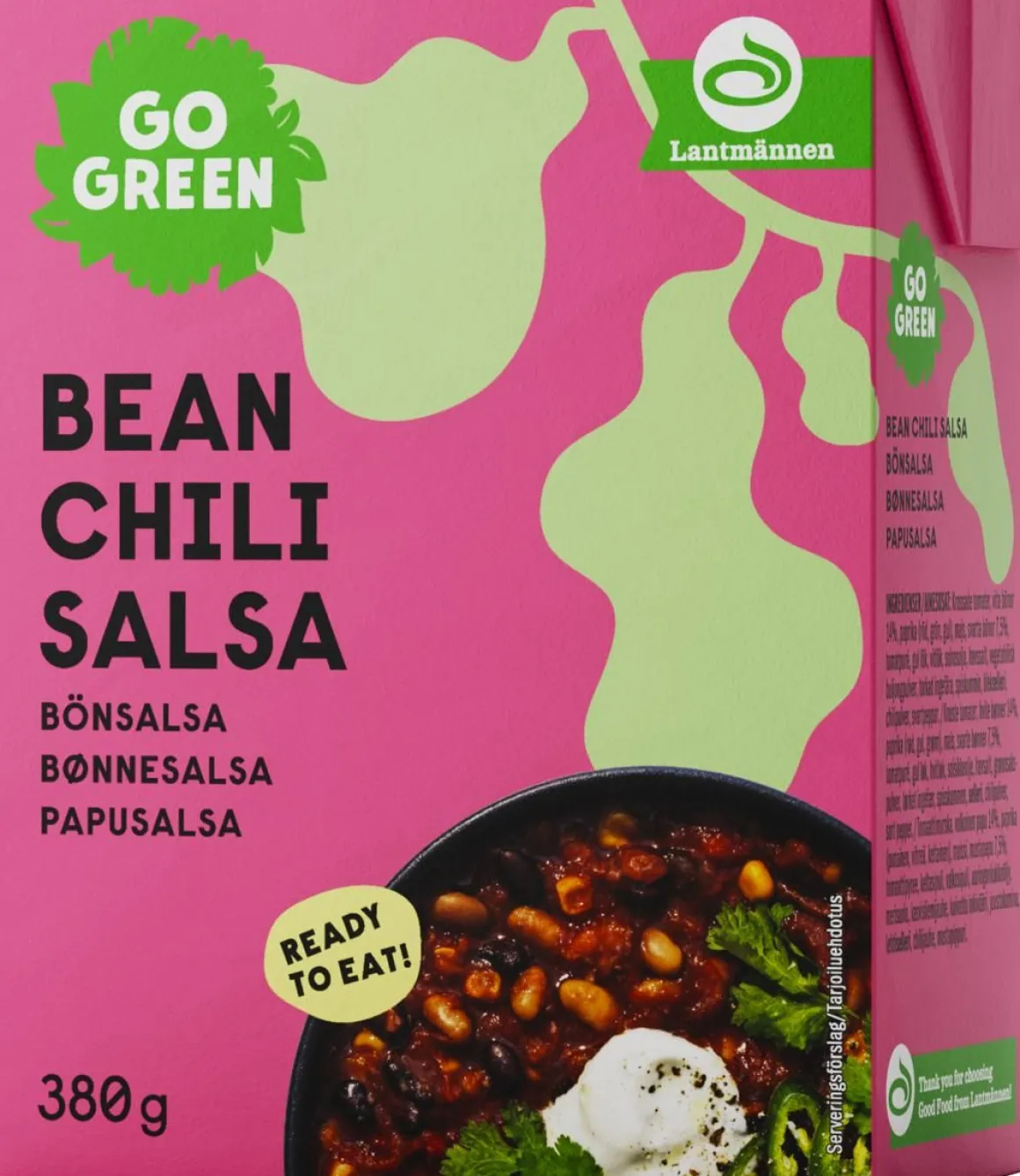 GOGREEN CHILI SIN CARNE 380 G