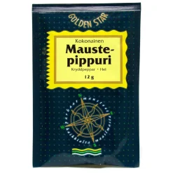 GOLDEN STAR MAUSTEPIPPURI KOKONAINEN 12 G