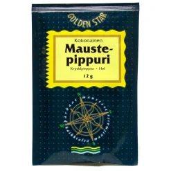 GOLDEN STAR MAUSTEPIPPURI KOKONAINEN 12 G